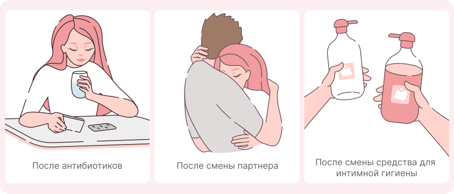 Дефицит лактобактерий и молочница